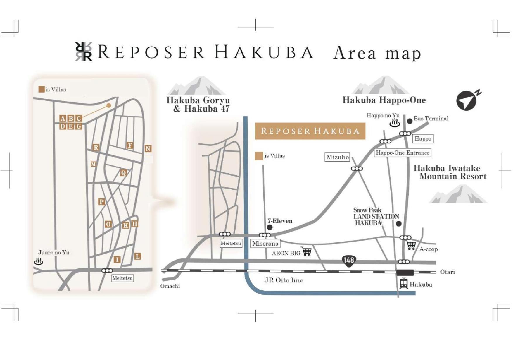Reposer Hakuba Exterior foto